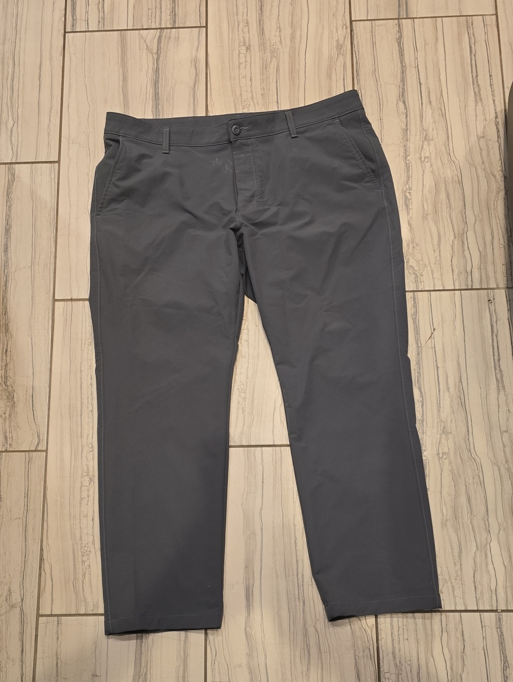 Men's Dark Gray Under Armour Pants